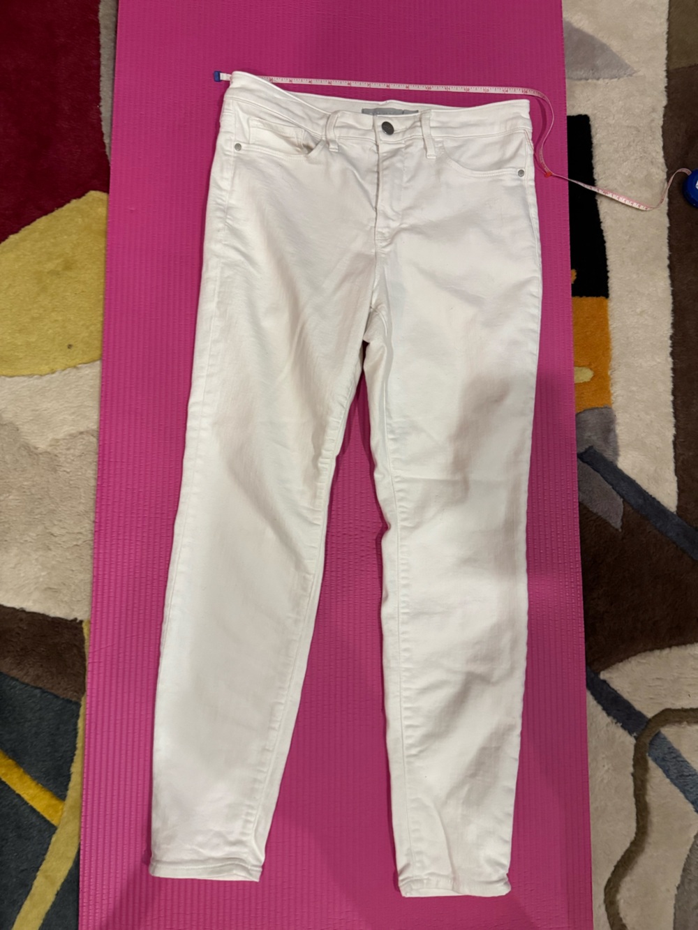 Athleta White Skinny cotton spandex blend sculptek Jeans